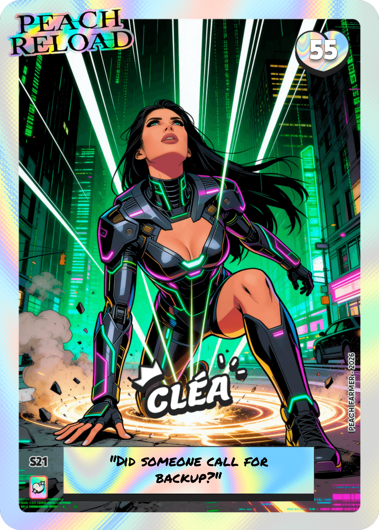 S21 · #55 · Illustrated · Super Rare · Shiny