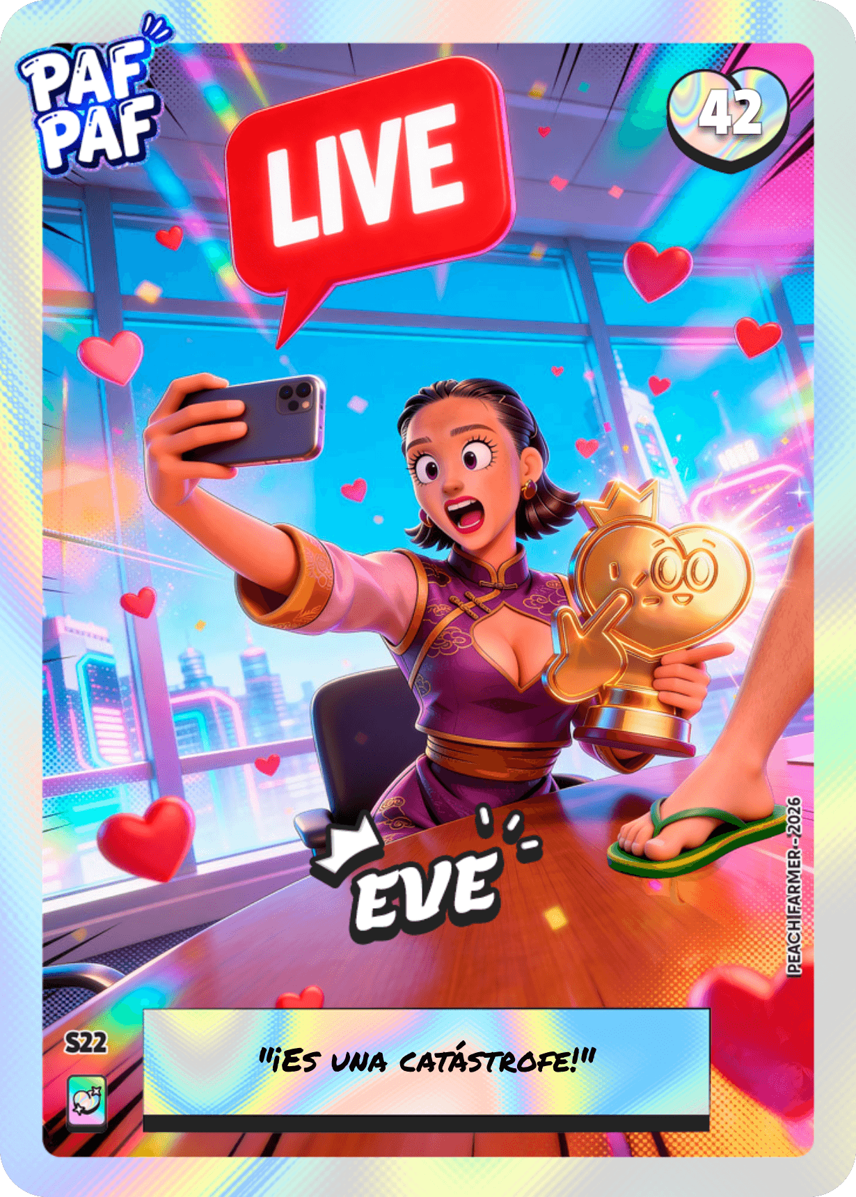 S22 · #42 · Ilustrada · Común · Shiny