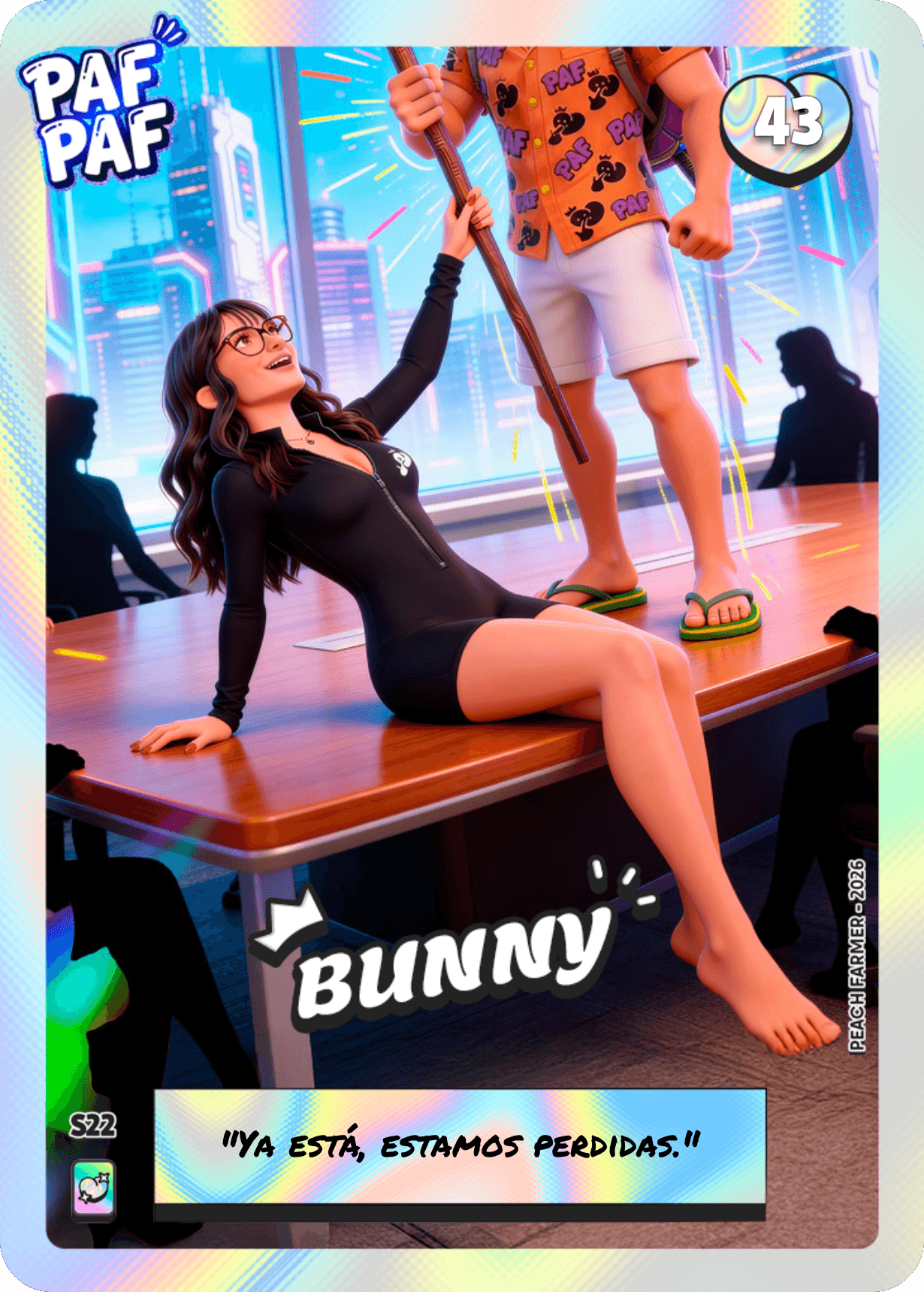 S22 · #43 · Ilustrada · Común · Shiny
